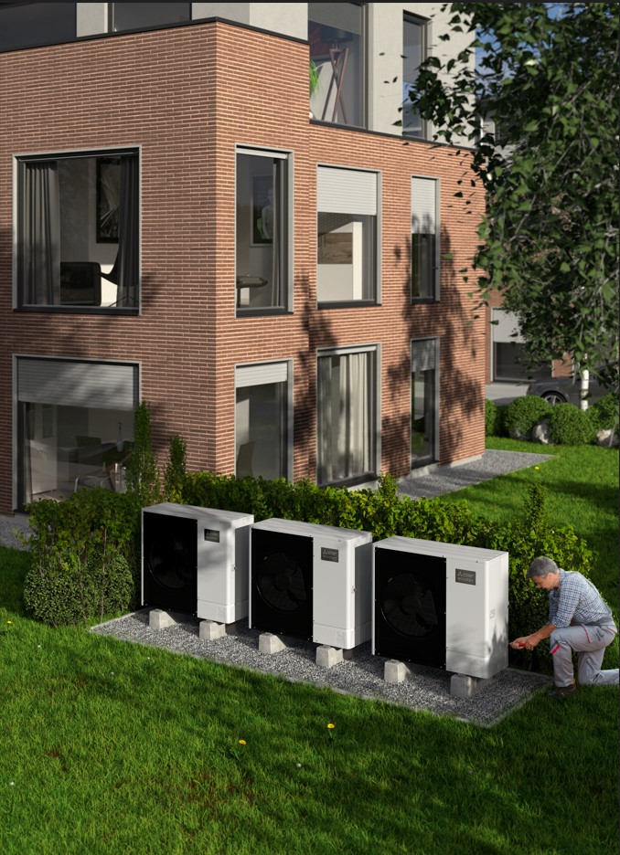 Zubadan Inverter kaszkád rendszer R32 8-84 kW