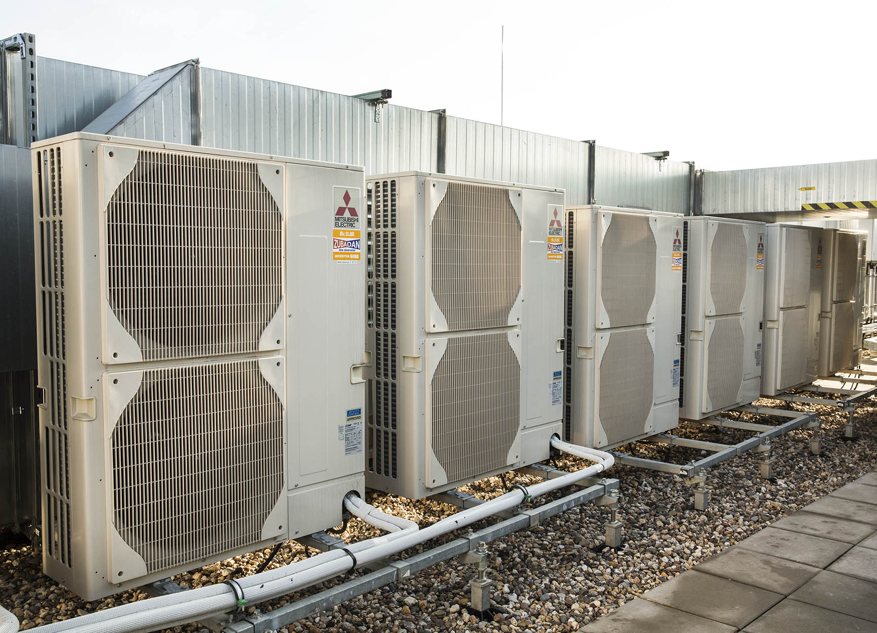 Zubadan Inverter kaszkád rendszer R410a 46-138 kW