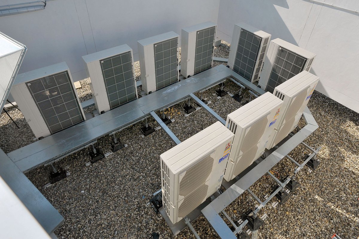 Zubadan Inverter kaszkád rendszer R410a 46-138 kW