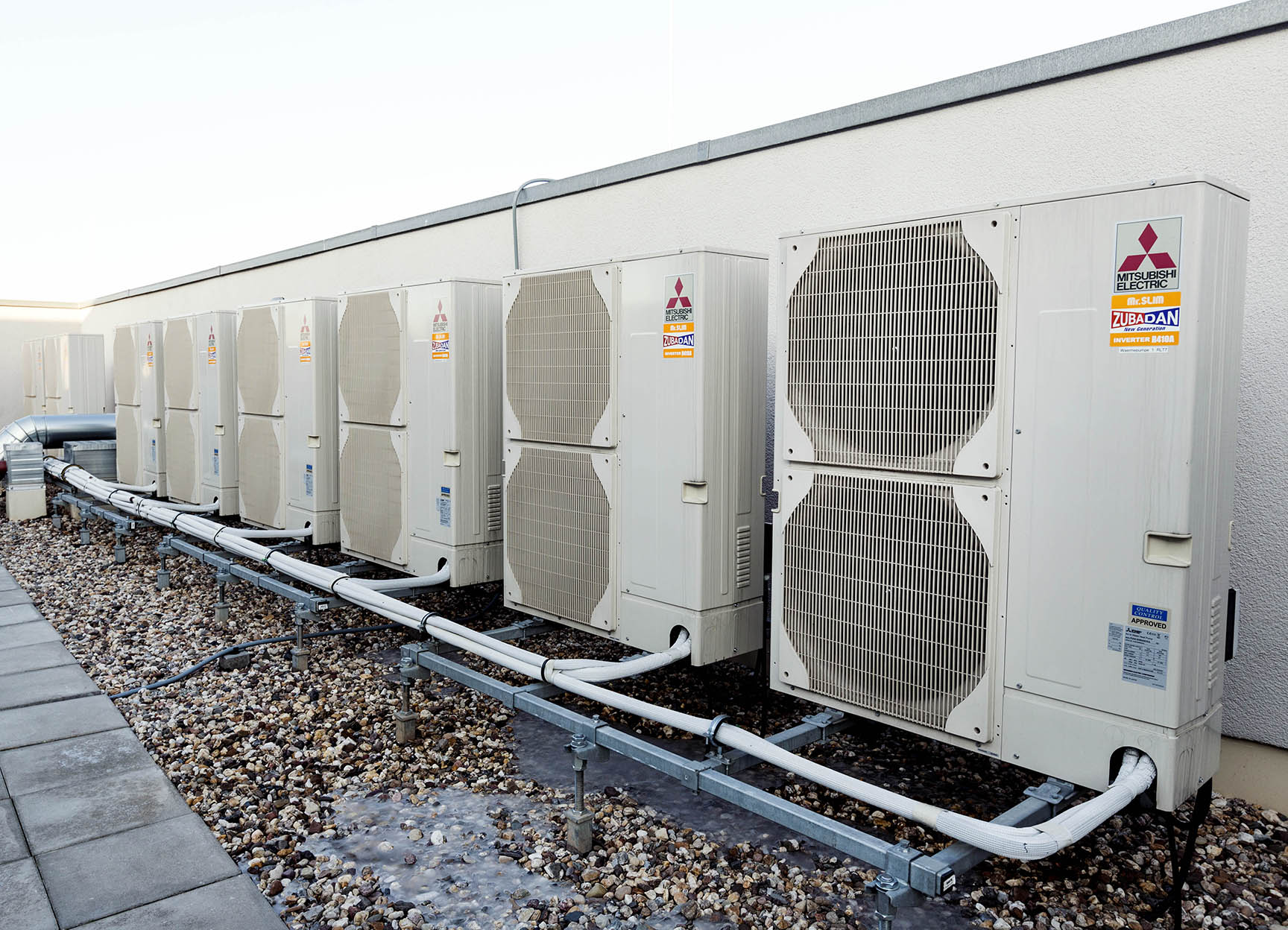 Zubadan Inverter kaszkád rendszer R410a 46-138 kW